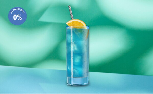 Alcoholvrije Blue Lagoon